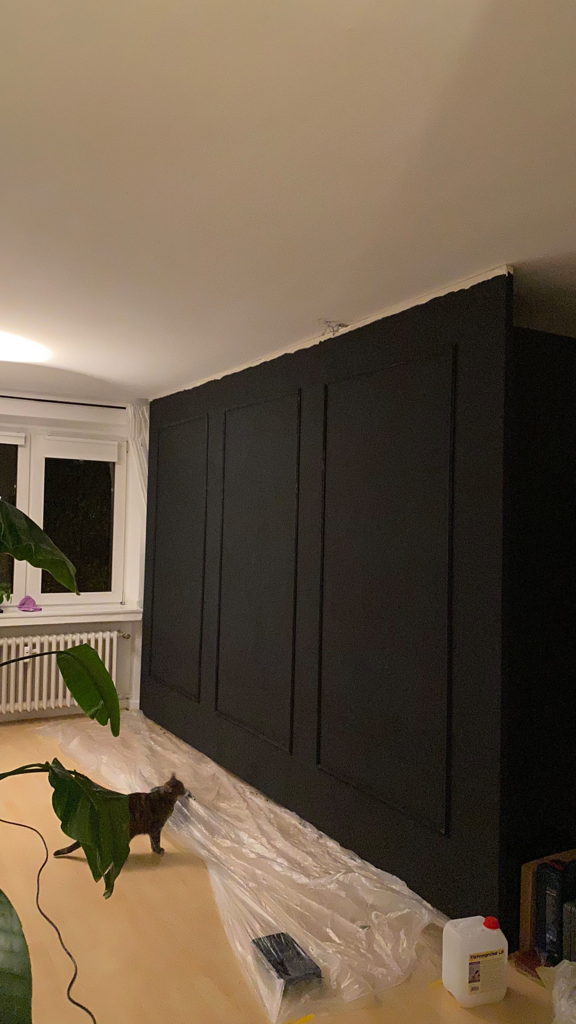 How to create a Custom Built-In Closet and Home office using Ikea Pax