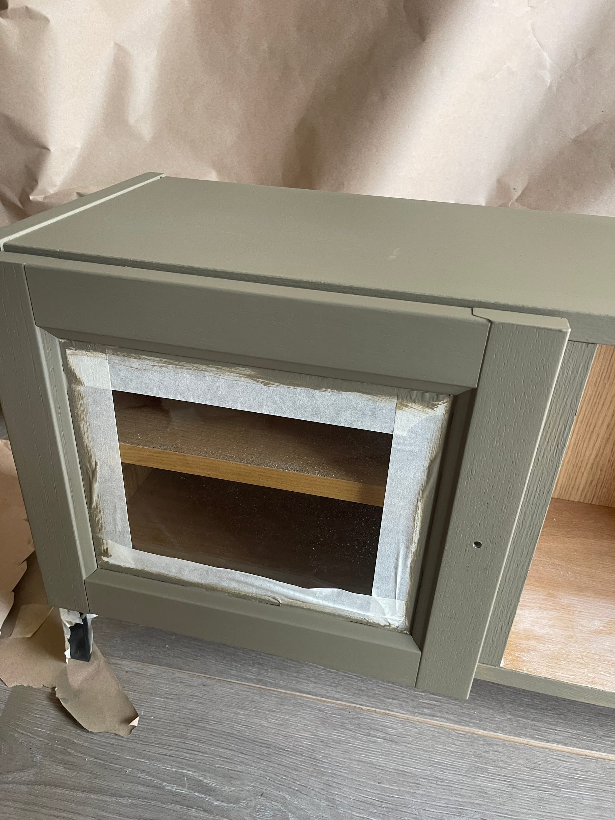 DIY TV Stand Makeover: How to Use a Cordless Paint Sprayer