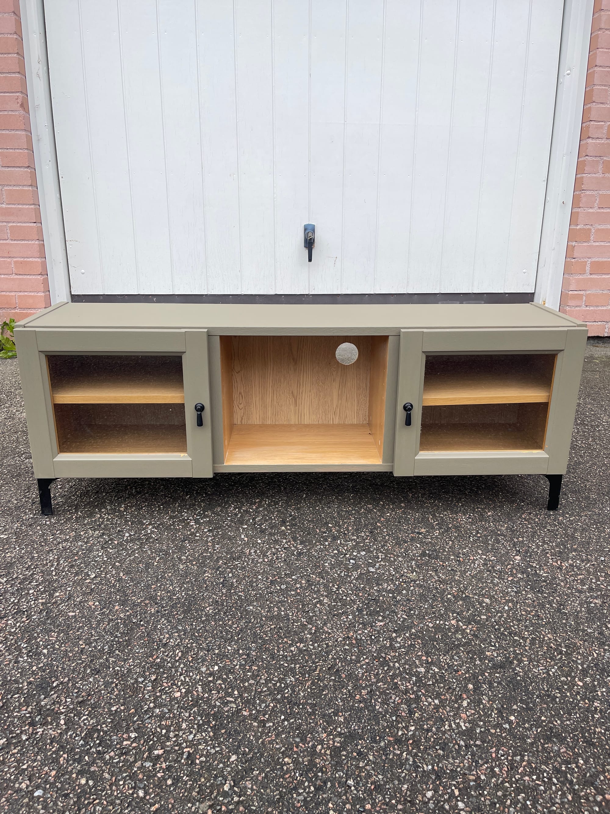 DIY TV Stand Makeover: How to Use a Cordless Paint Sprayer