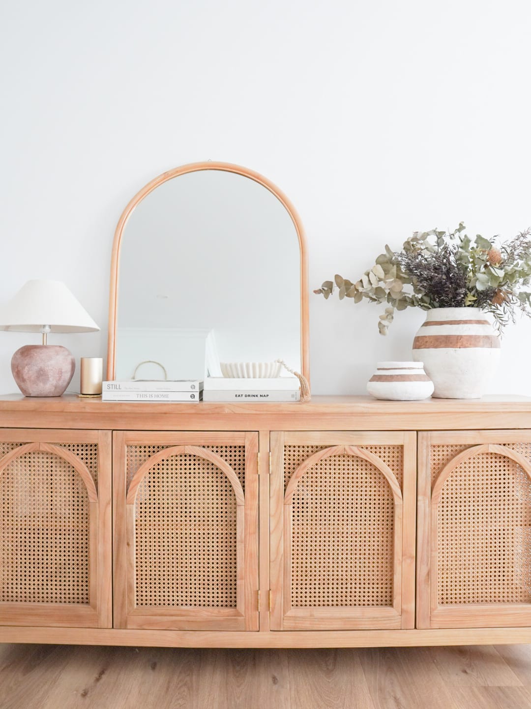 Easy tips for styling a buffet or sideboard