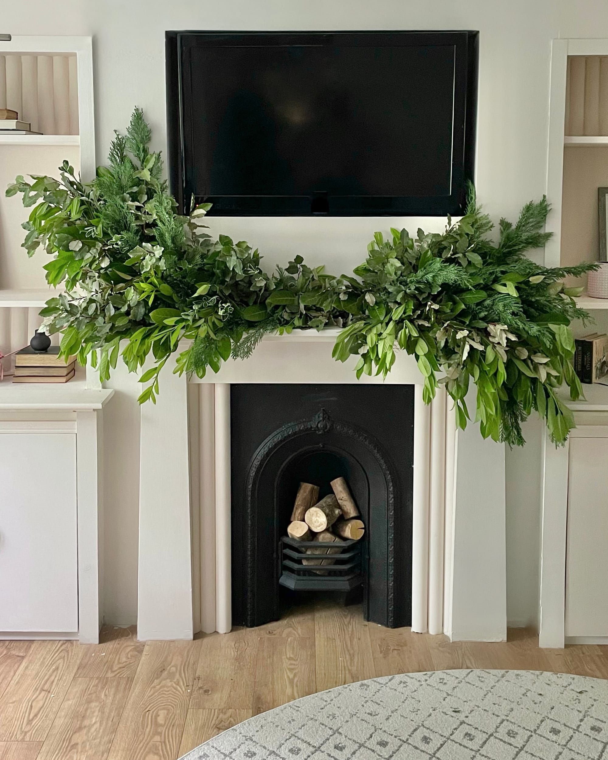 How to repaint a fireplace mantel