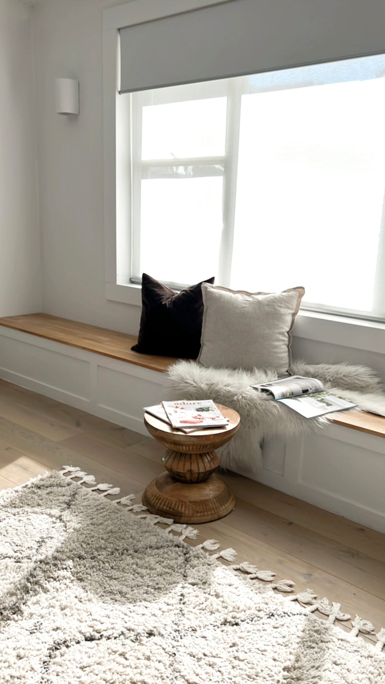 DIY Custom - Under Bench 
      Storage and Seating