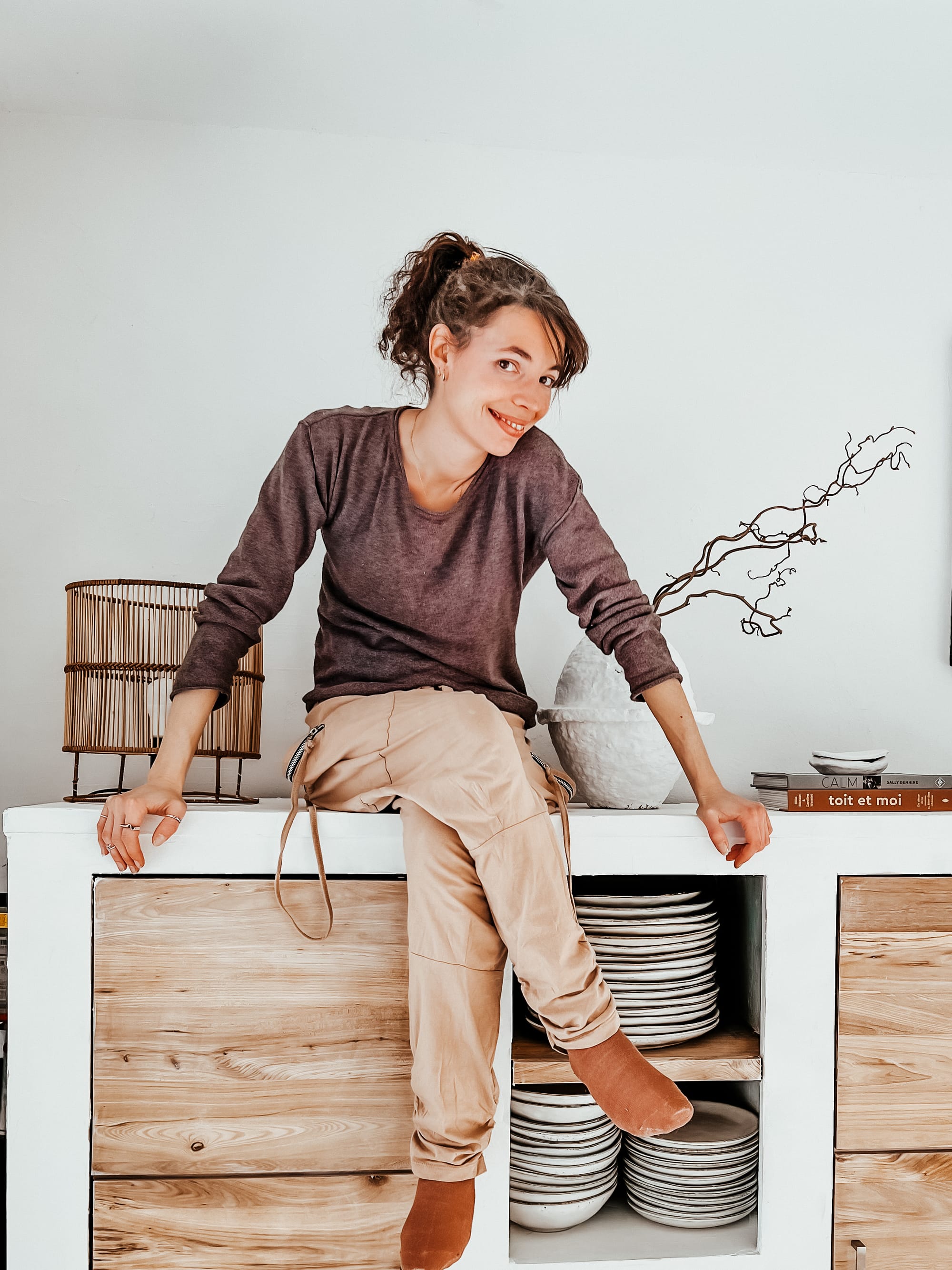 Restored furniture effect cellular concrete