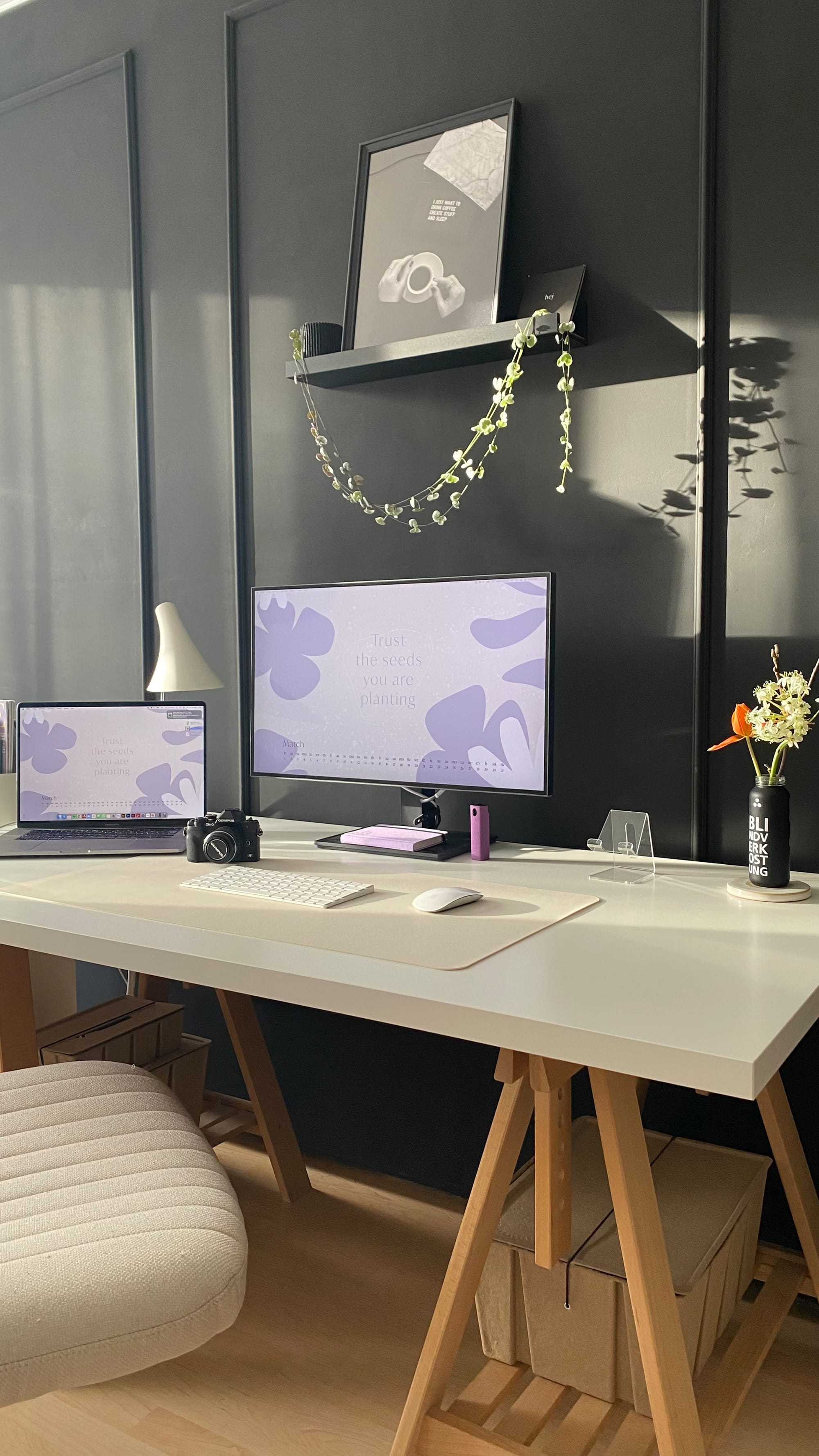 How to create a Custom Built-In Closet and Home office using Ikea Pax