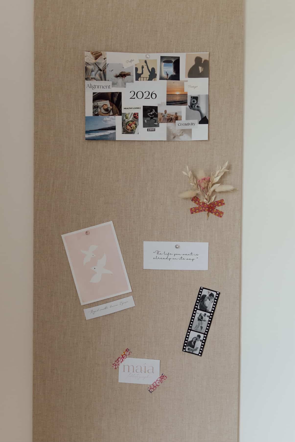 How to DIY Inspirational Pin Board